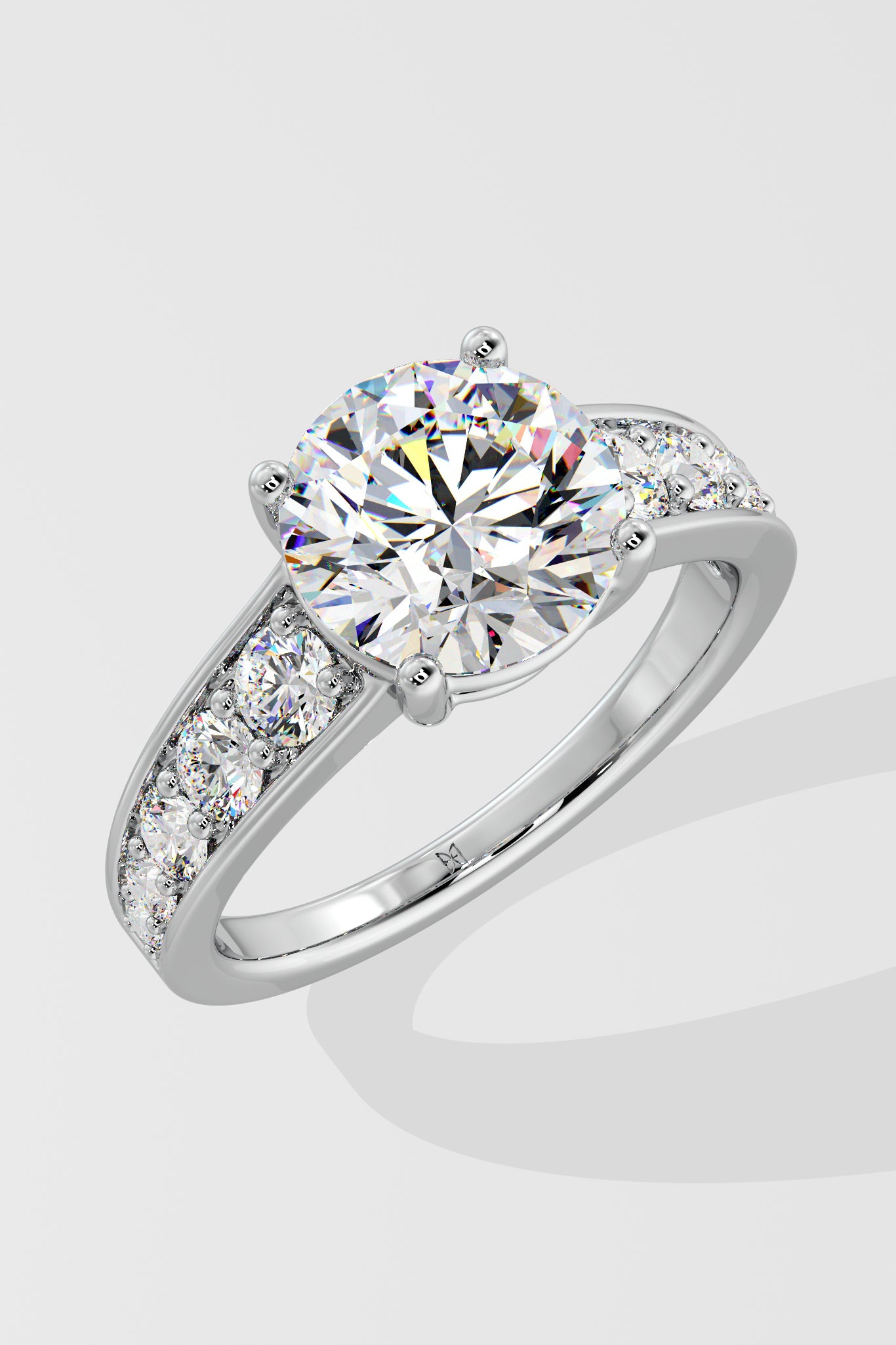 3 ct Fortuna Solitaire Ring