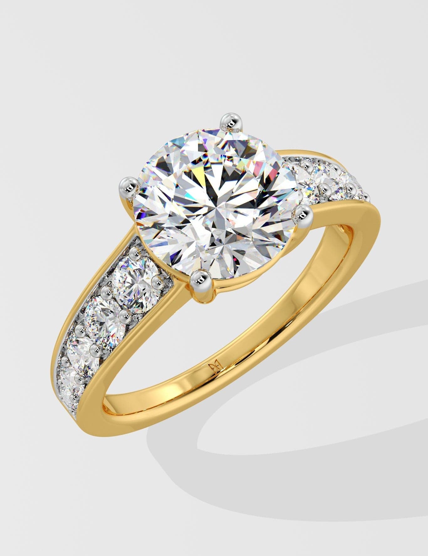 3 ct Fortuna Solitaire Ring