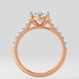 2 ct Cushion Classic Diamond Ring