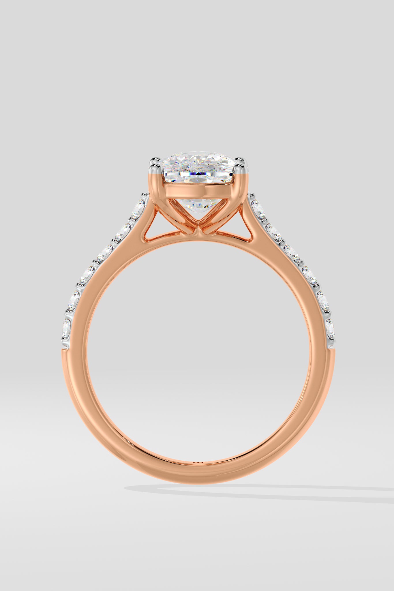 2 ct Cushion Classic Ring