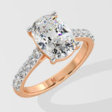 2 ct Cushion Classic Diamond Ring