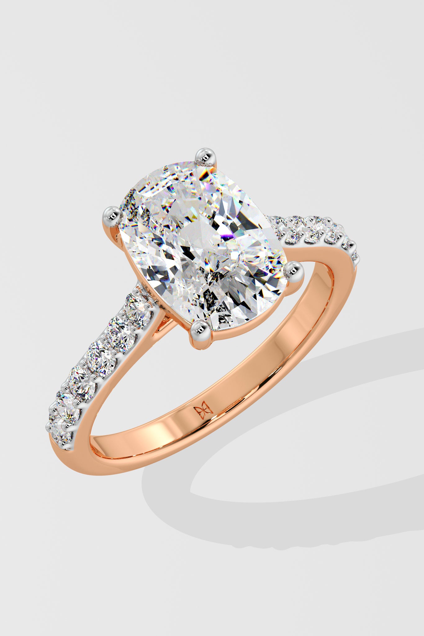 2 ct Cushion Classic Ring