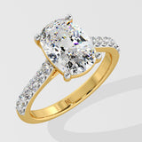 2 ct Cushion Classic Diamond Ring
