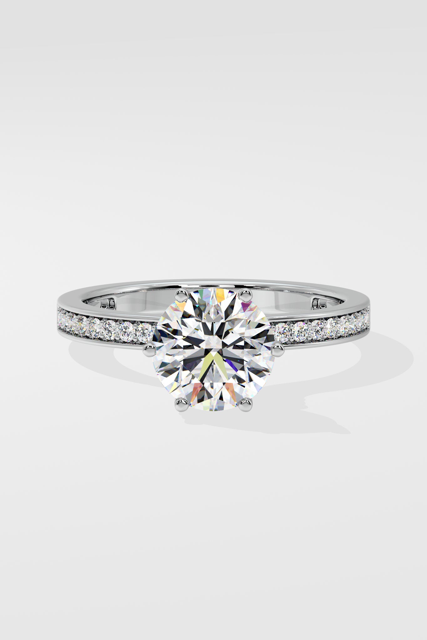 2 ct Bloom Secret Halo Ring