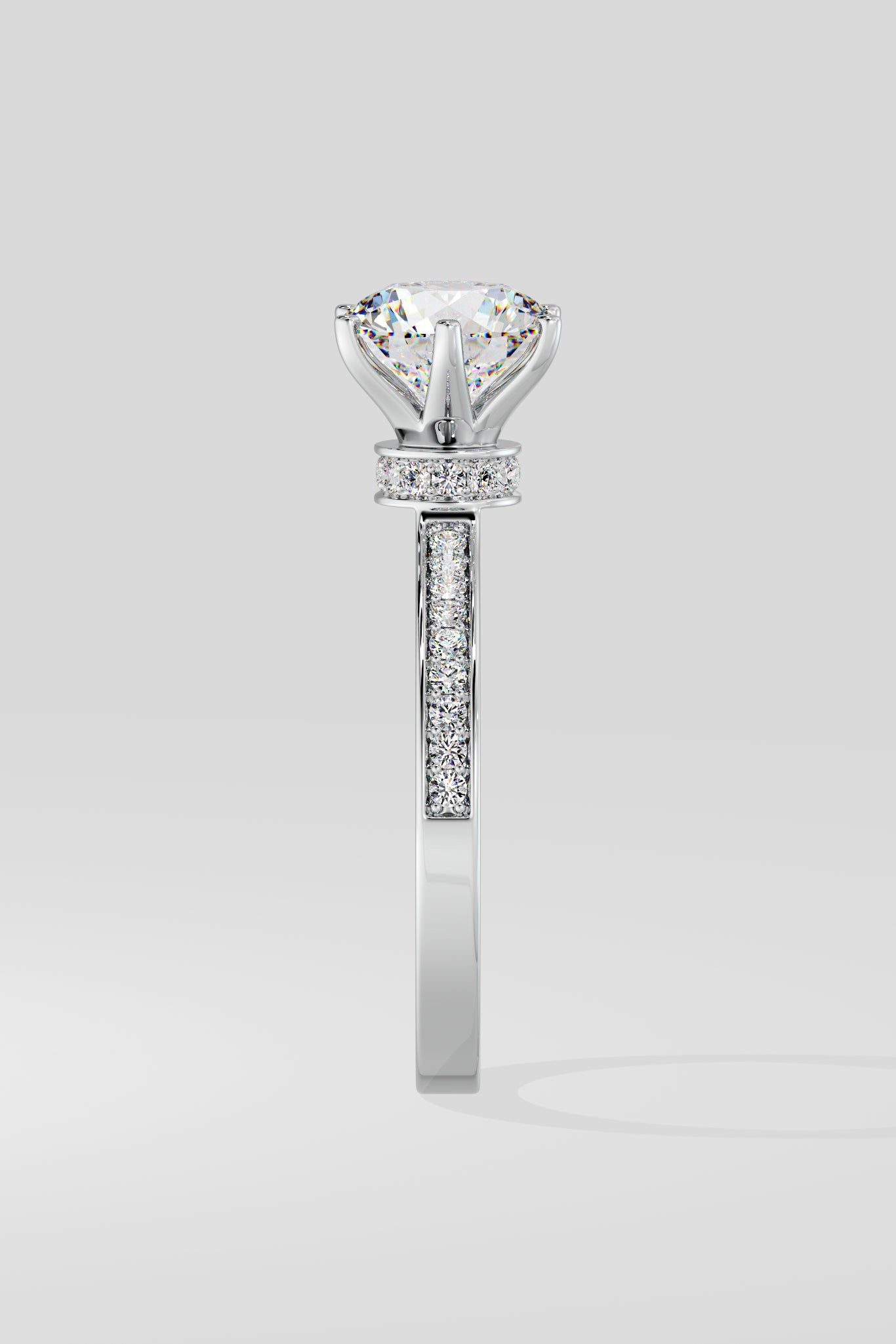 2 ct Bloom Secret Halo Ring