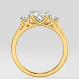 1.5 ct Trio Cometa Diamond Ring