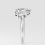 Princess & Pear Toi-et-Moi Diamond Ring