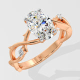 2 ct Oval Willow Diamond Ring