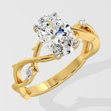 2 ct Oval Willow Diamond Ring