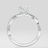 2 ct Oval Willow Diamond Ring