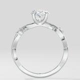 2 ct Oval Willow Diamond Ring