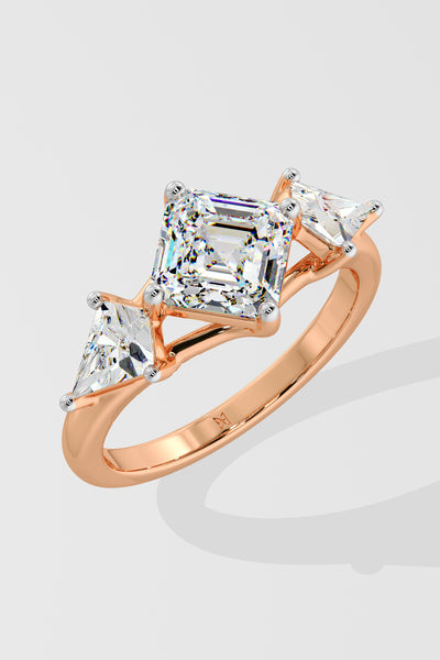 2 ct Princess Kite Ring