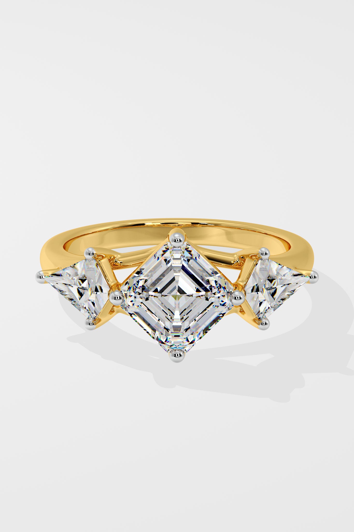 2 ct Princess Kite Ring