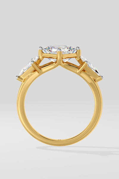 2 ct Princess Kite Ring