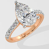 2 ct Classic Pear Diamond Ring