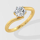 1 Ct Shai Solitaire Diamond Ring