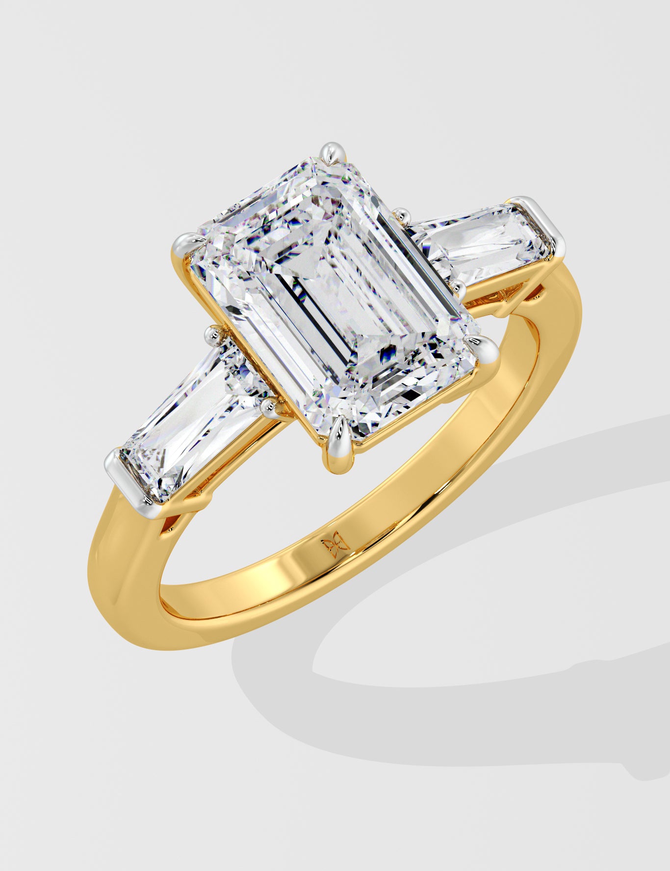 2.5 ct Emra Taper Ring