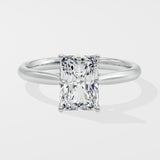 1.5 ct Radiant Solitaire Diamond Ring