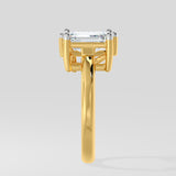 Toi-et-Moi Duality Diamond Ring