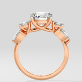 1.5 ct Plume Diamond Ring