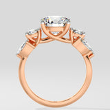 1.5 Ct Plume Diamond Ring
