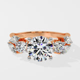 1.5 ct Plume Diamond Ring