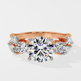 1.5 Ct Plume Diamond Ring