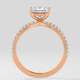 1.5 ct Princess Bow Diamond Ring