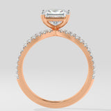 1.5 ct Princess Bow Diamond Ring