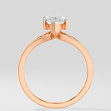 2 ct Marquise Flow Diamond Ring