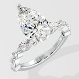 2 ct Pear Askew Diamond Ring2 ct Pear Askew Diamond Ring