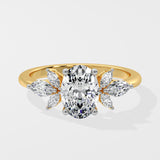 1 ct Freesia Oval Diamond Ring