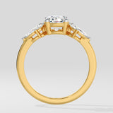 1 ct Freesia Oval Diamond Ring