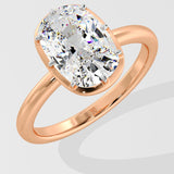 4 ct Andrea Cushion Ring