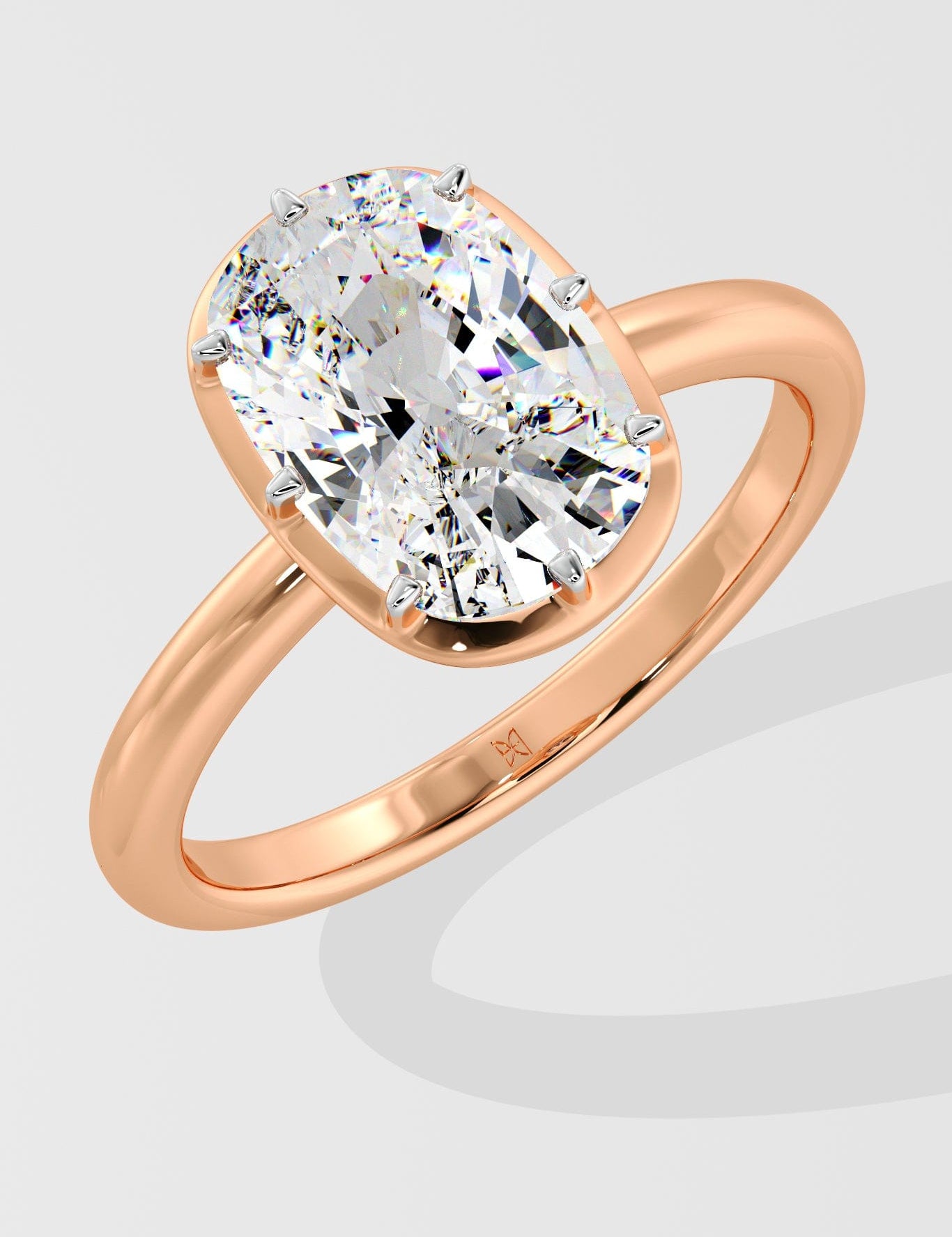 4 ct Andrea Cushion Ring