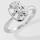 4 ct Andrea Cushion Ring