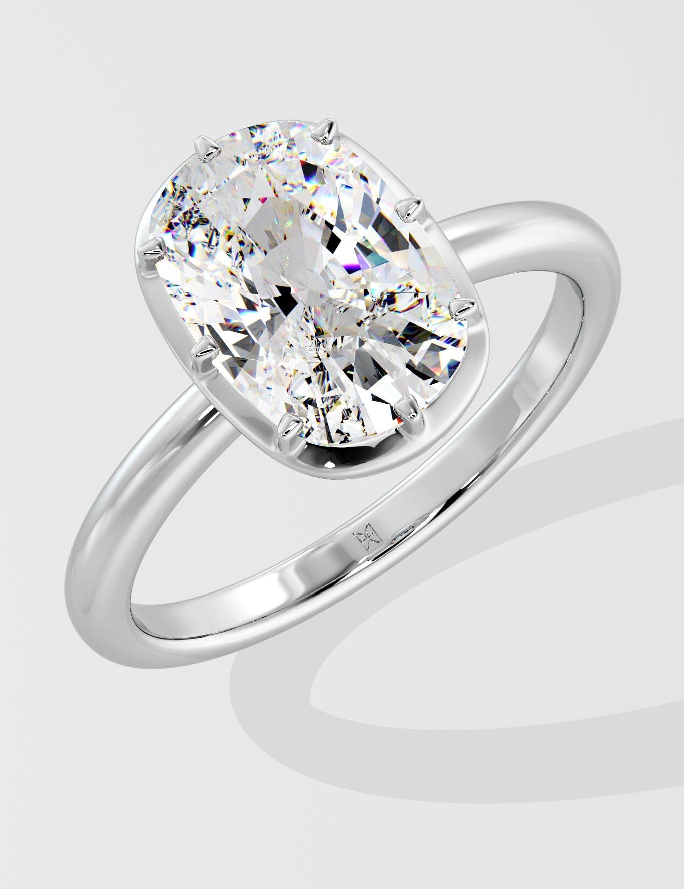 4 ct Andrea Cushion Ring
