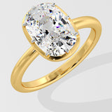 4 ct Andrea Cushion Ring