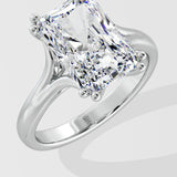 3.5 ct Radiant Flow Ring