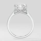 3.5 ct Radiant Flow Ring