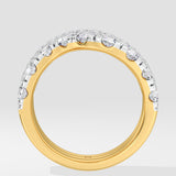 Cascade Wave Diamond Band