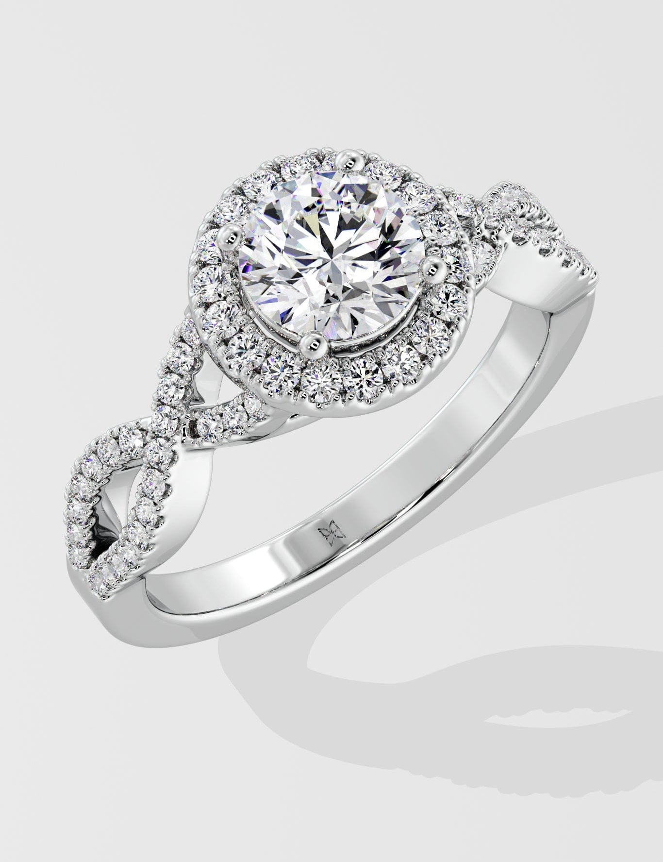 1 ct Aurelia Halo Diamond Ring - House of Quadri