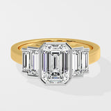 2 Ct Emerald Elyra Ring