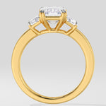 2.5 Ct Trinity Emerald Ring - House of Quadri