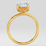 3 ct Pear Ivy Ring