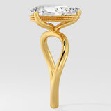 3 ct Pear Ivy Ring