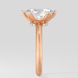 2.5 Ct Oval Ela Ring