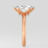 2.5 Ct Oval Ela Ring