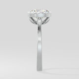 2.5 ct Bezel Solitaire Diamond Ring