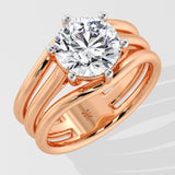2.5 ct Canopy Solitaire Ring